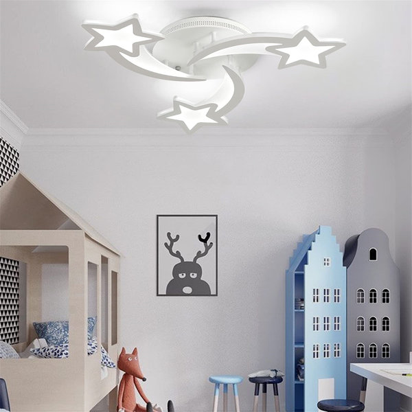 Stars on ceiling light deals